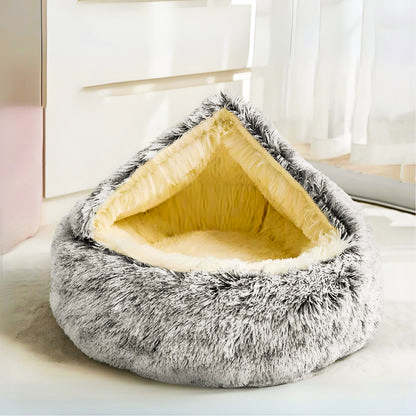 Cozy cocoon-style dog bed®