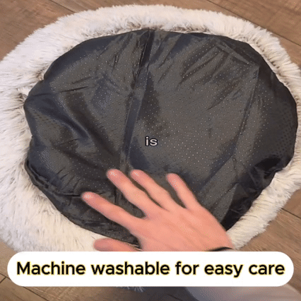 Cozy cocoon-style dog bed®