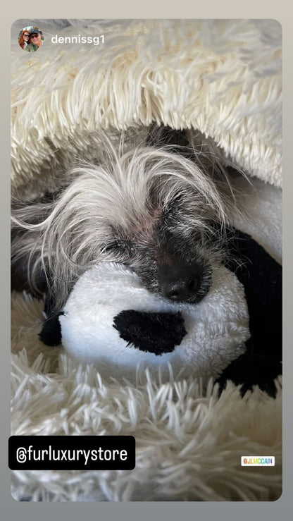 Cozy cocoon-style dog bed®